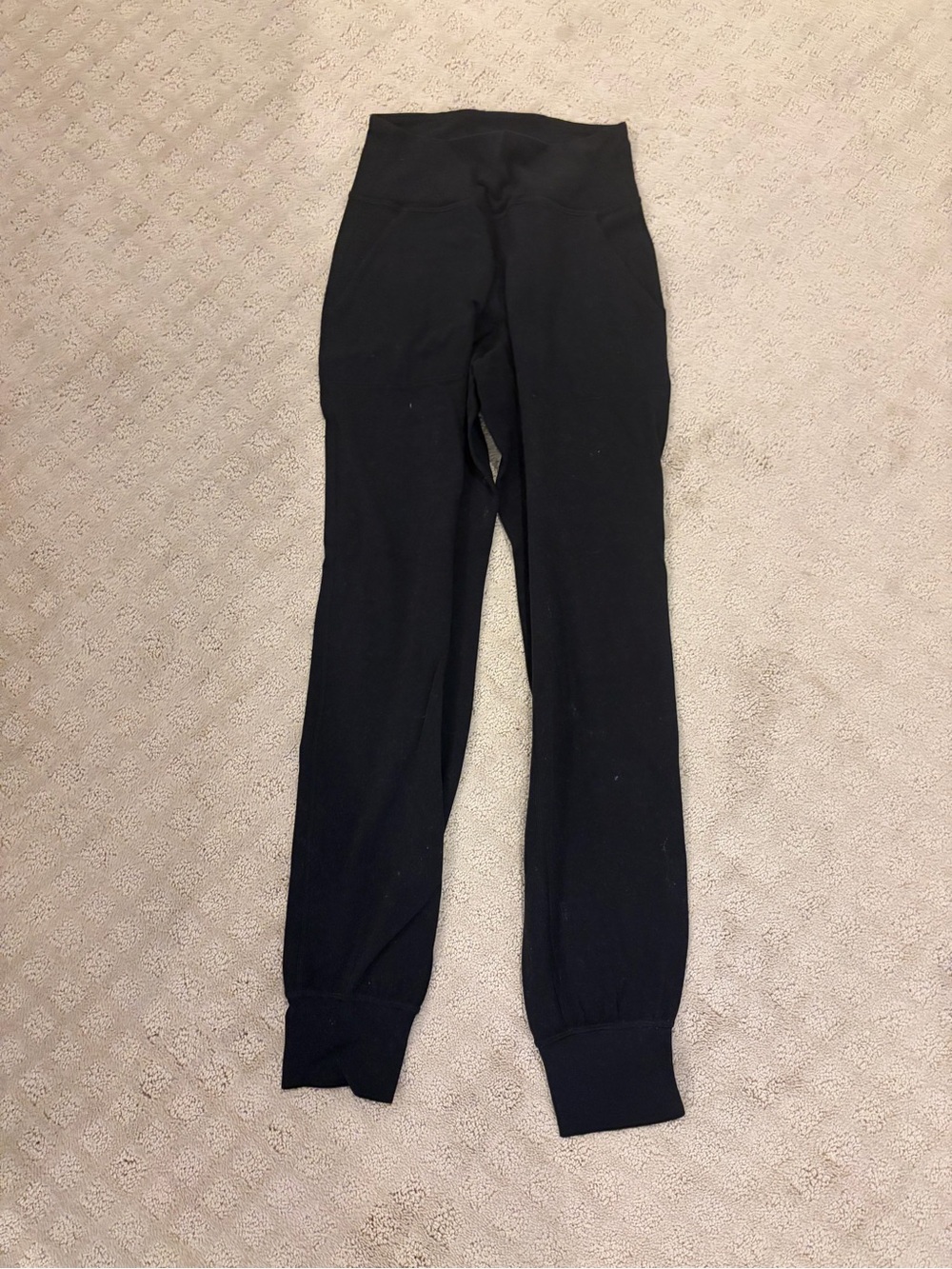 Lululemon Black High-Waist Jogger Leggings